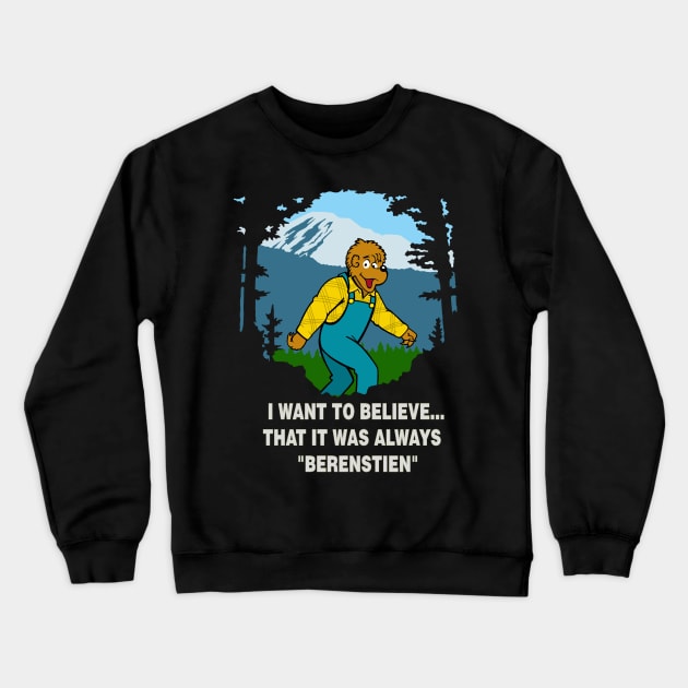 the Berenstain Conspiricy Crewneck Sweatshirt by jackbrimstone